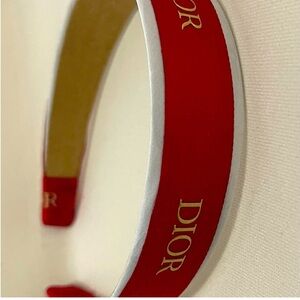 Dior Red Headband